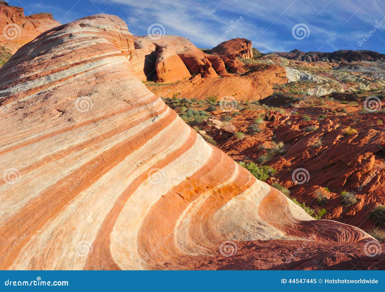 eroded sandstone red rock canyon, las vegas, nevada