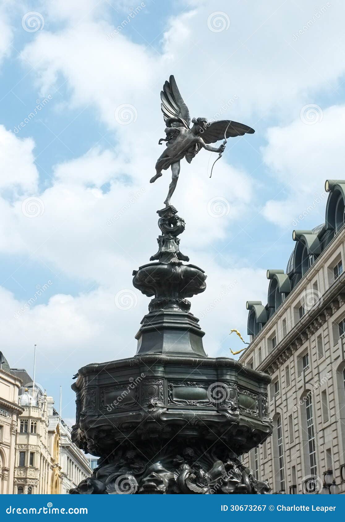 eros statue, piccadilly circus, london