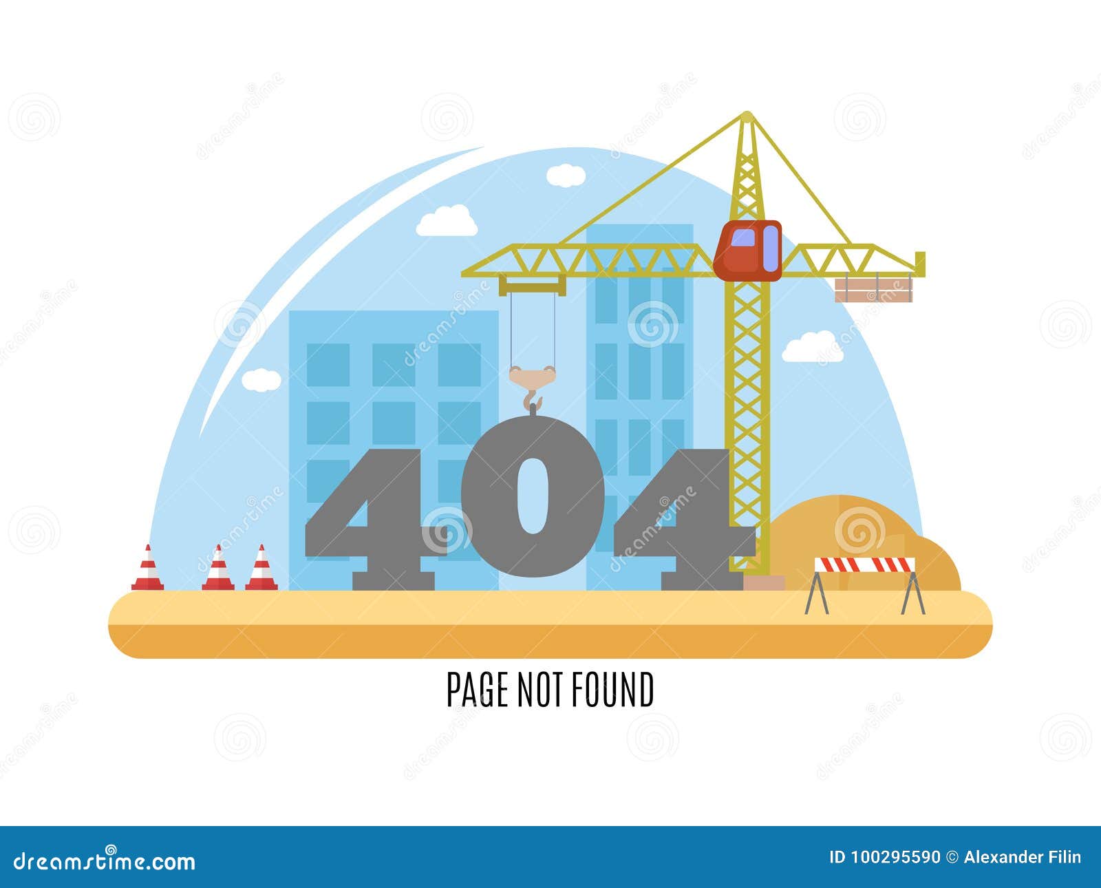 404 error page not found.  