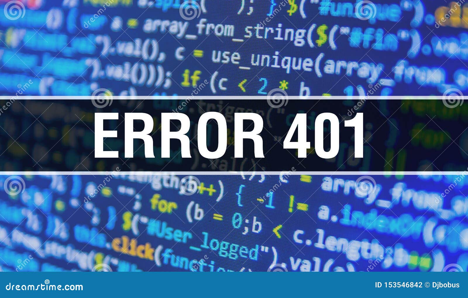 401 error code 401 error code