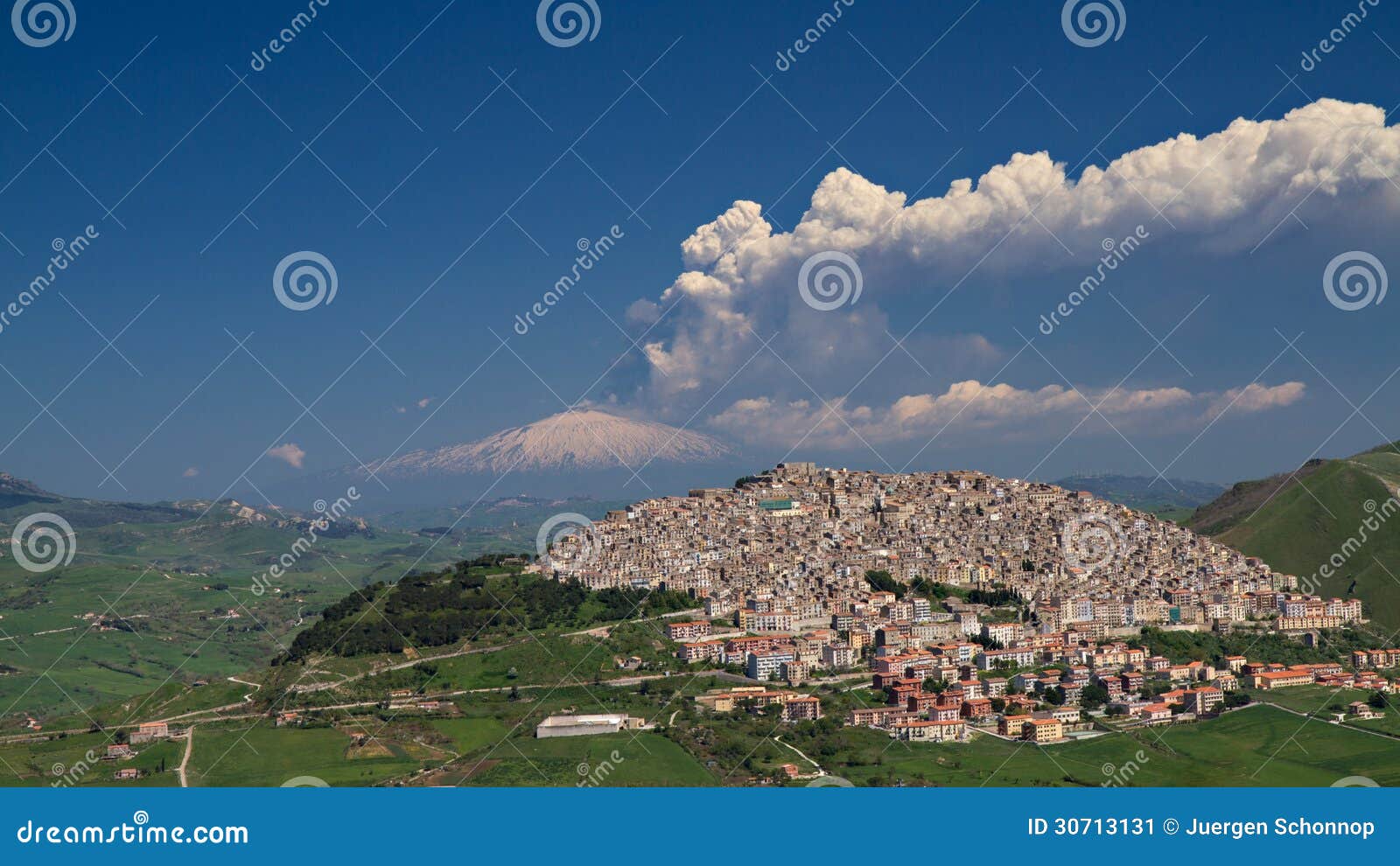 erupting etna