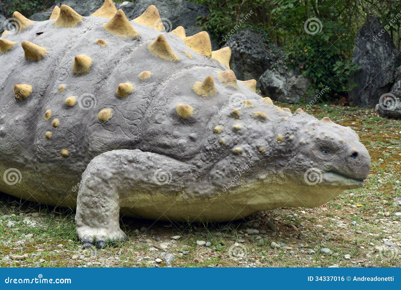 Eryops Dinosaur Royalty Free Stock Image - Image: 34337016
