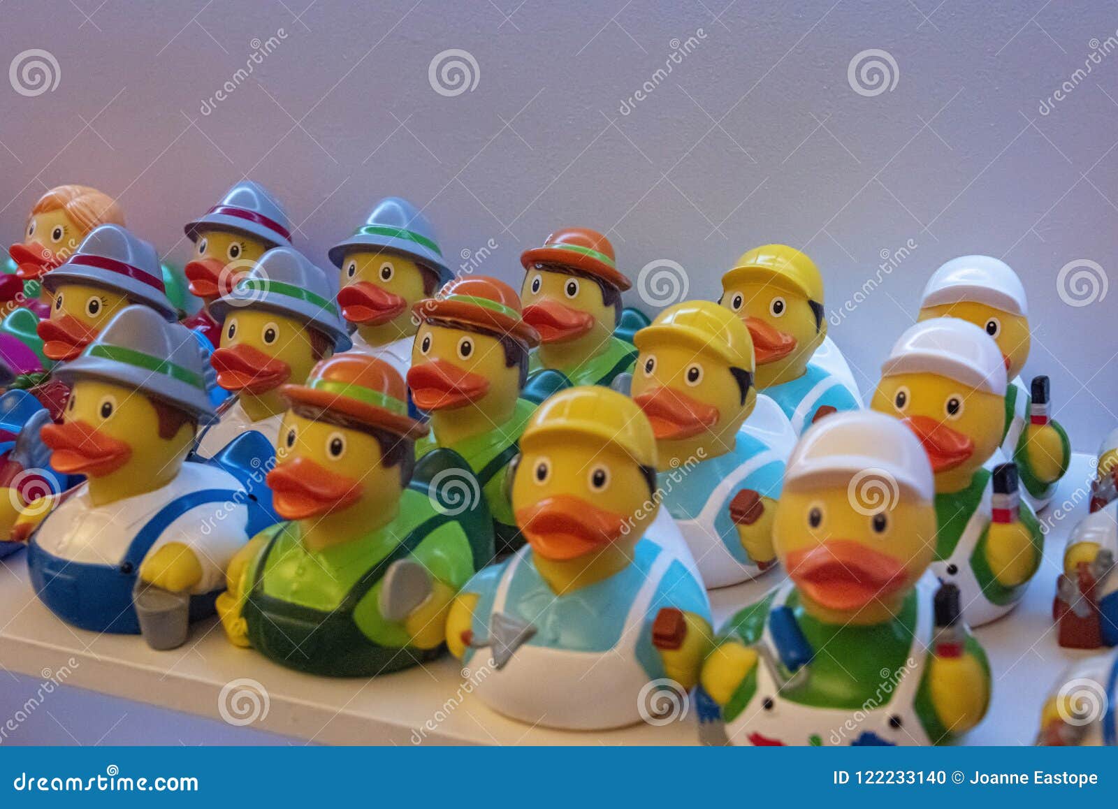 Rubbers Duck with a Difference. Stock Photo Image of animal, duckling