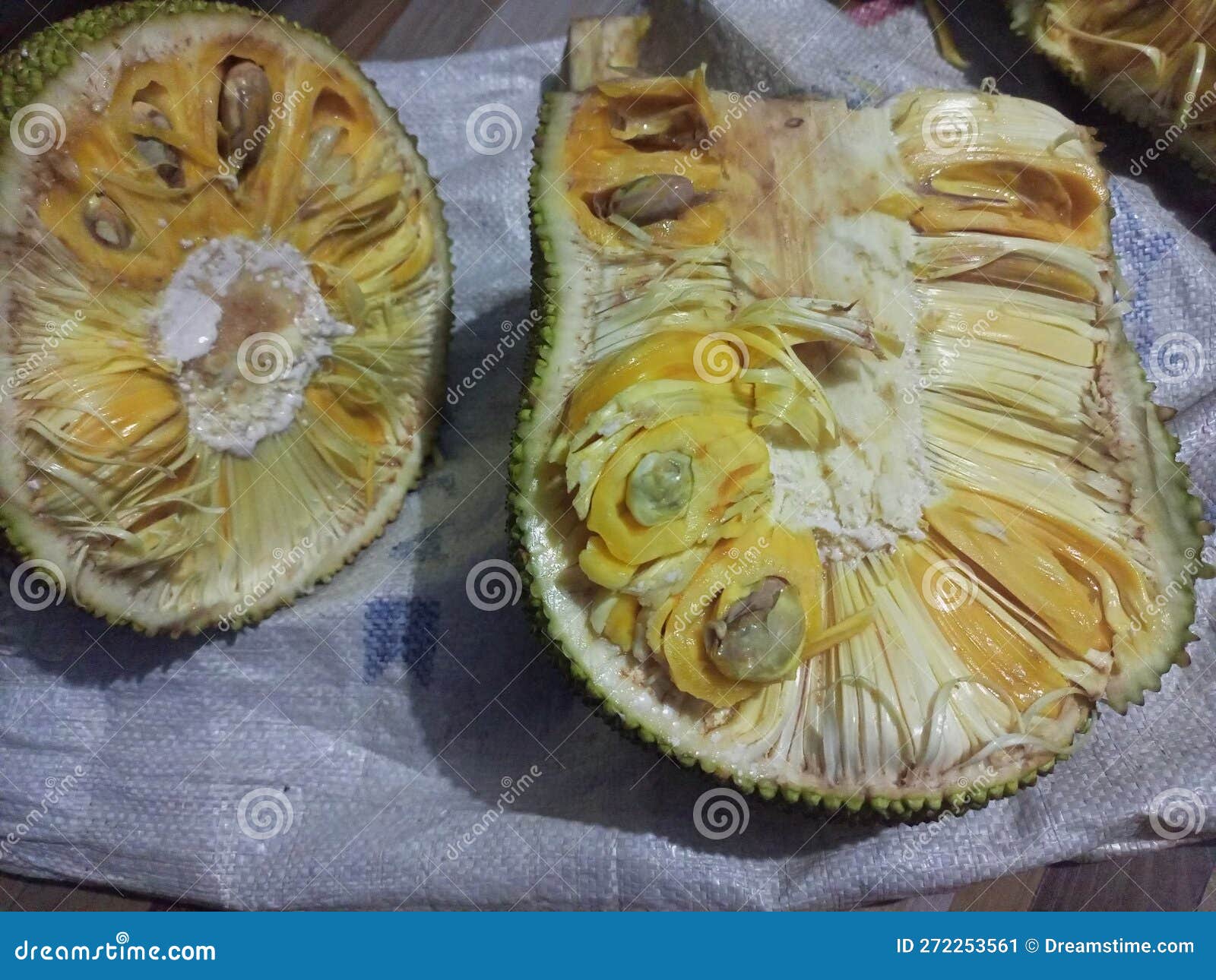 Es Que Jackfruit El Sabor Realmente Tan Bueno Imagen de archivo