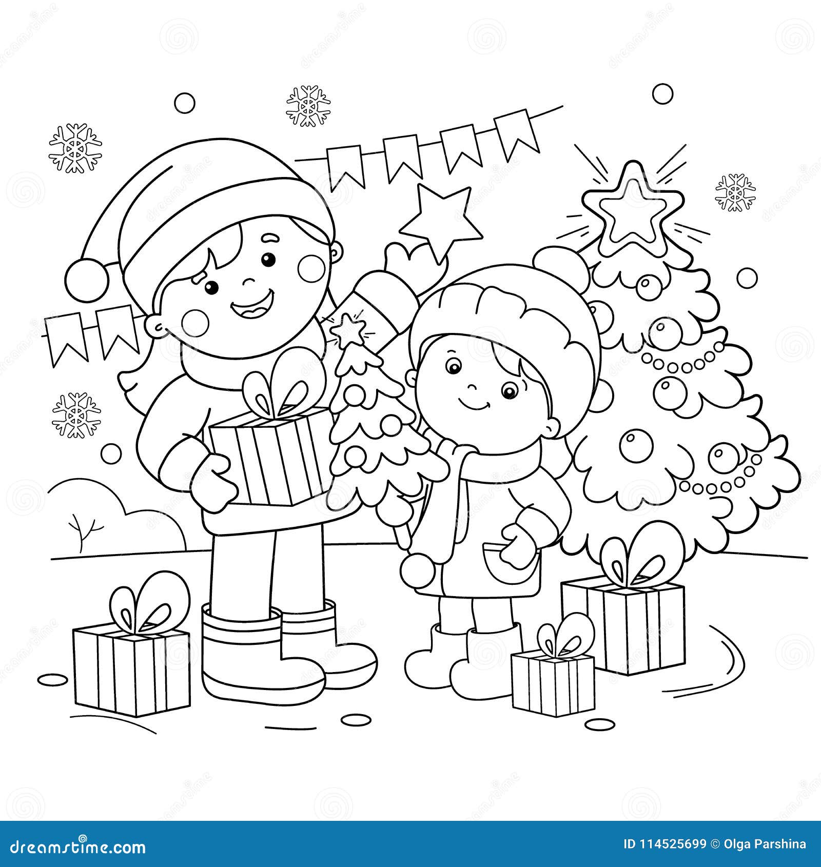 O Livro de Colorir de Natal com Soluções: 30 Desenhos Relacionados ao Natal  para Crianças : Horns, Mark: : Livres