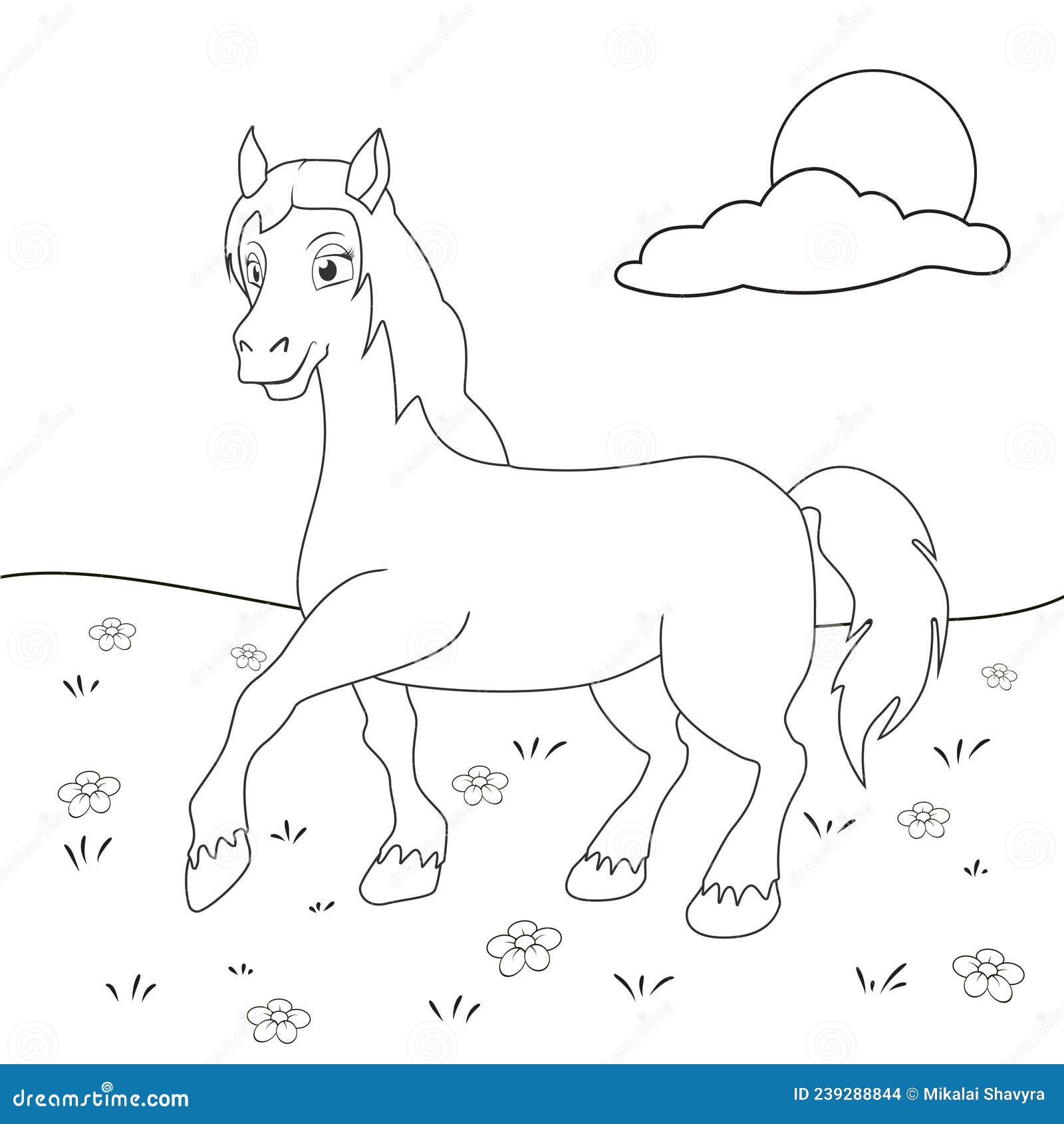 Vetores de Como Desenhar Cavalo Cavalo De Desenho Fácil Para Crianças e  mais imagens de Animal - iStock