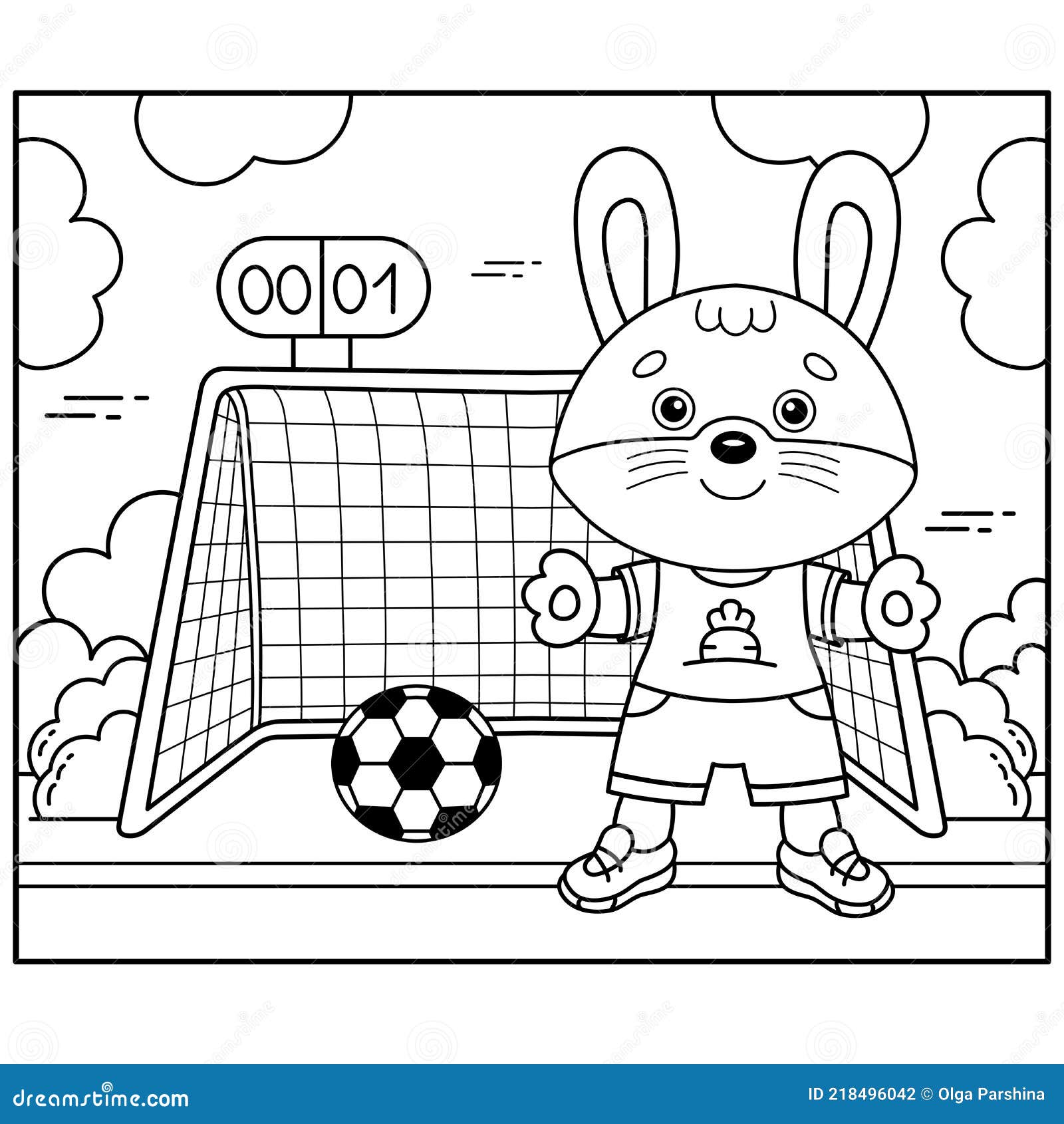 Desenhos de Futebol para colorir - Páginas para impressão grátis