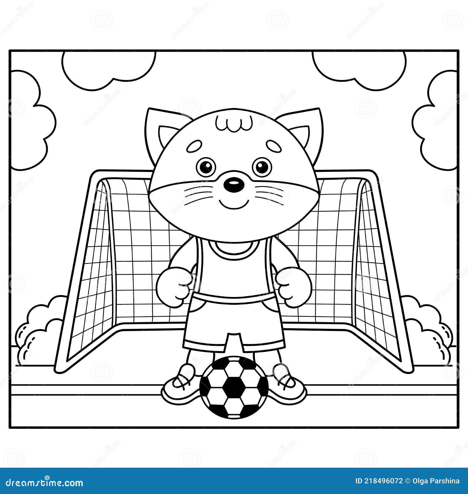 Desenhos de Futebol para colorir Jogo