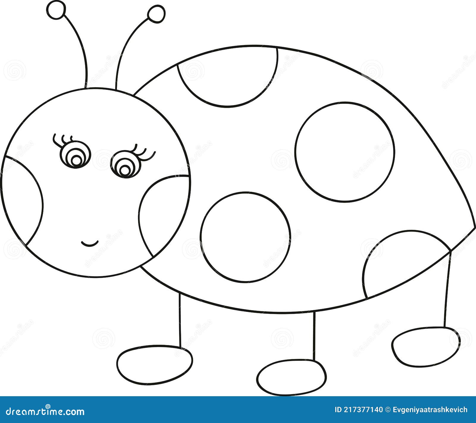 Ladybug fofa para colorir - Imprimir Desenhos