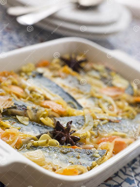 Escabeche of Sardines stock photo. Image of sauce, carrot 5950300