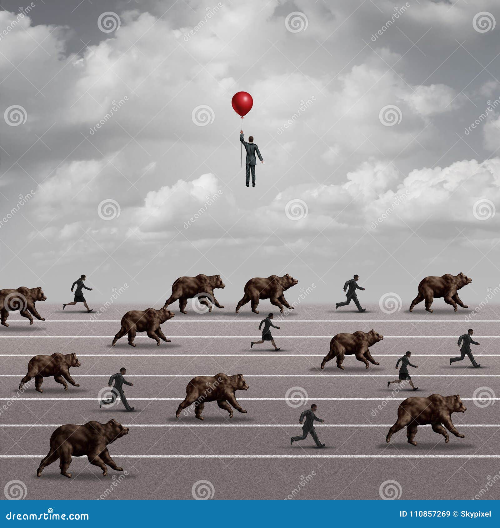 escaping a declining stock market