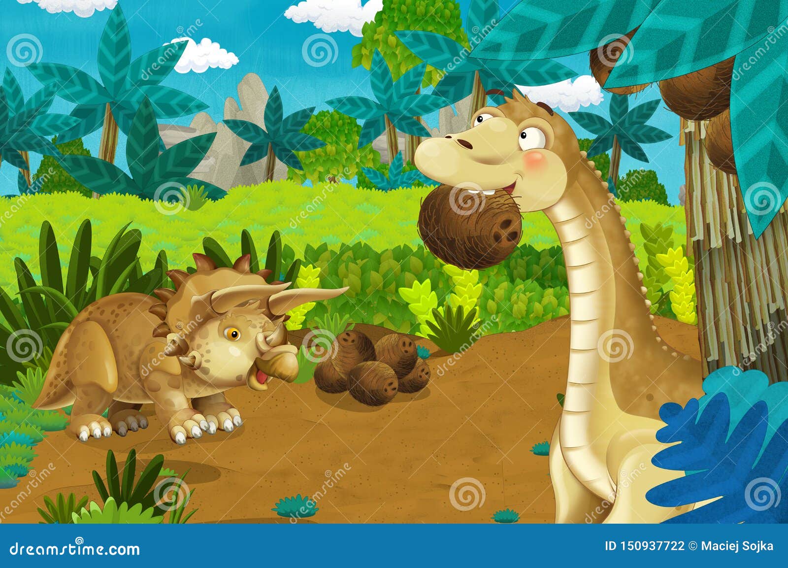 Escena De Caricaturas Con El Dinosaurio Apatosaurus Diplodocuments Brontosaurus Con Otros Dinosaurios En La Selva - Ilustración P Stock de ilustración - Ilustración de dinosaurio, rapaz: 150937722 Escena De Caricaturas Con El Dinosaurio Apatosaurus Diplodocuments Brontosaurus Con Otros Dinosaurios En La Selva - Ilustración P Stock de ilustración - Ilustración de dinosaurio, rapaz: 150937722