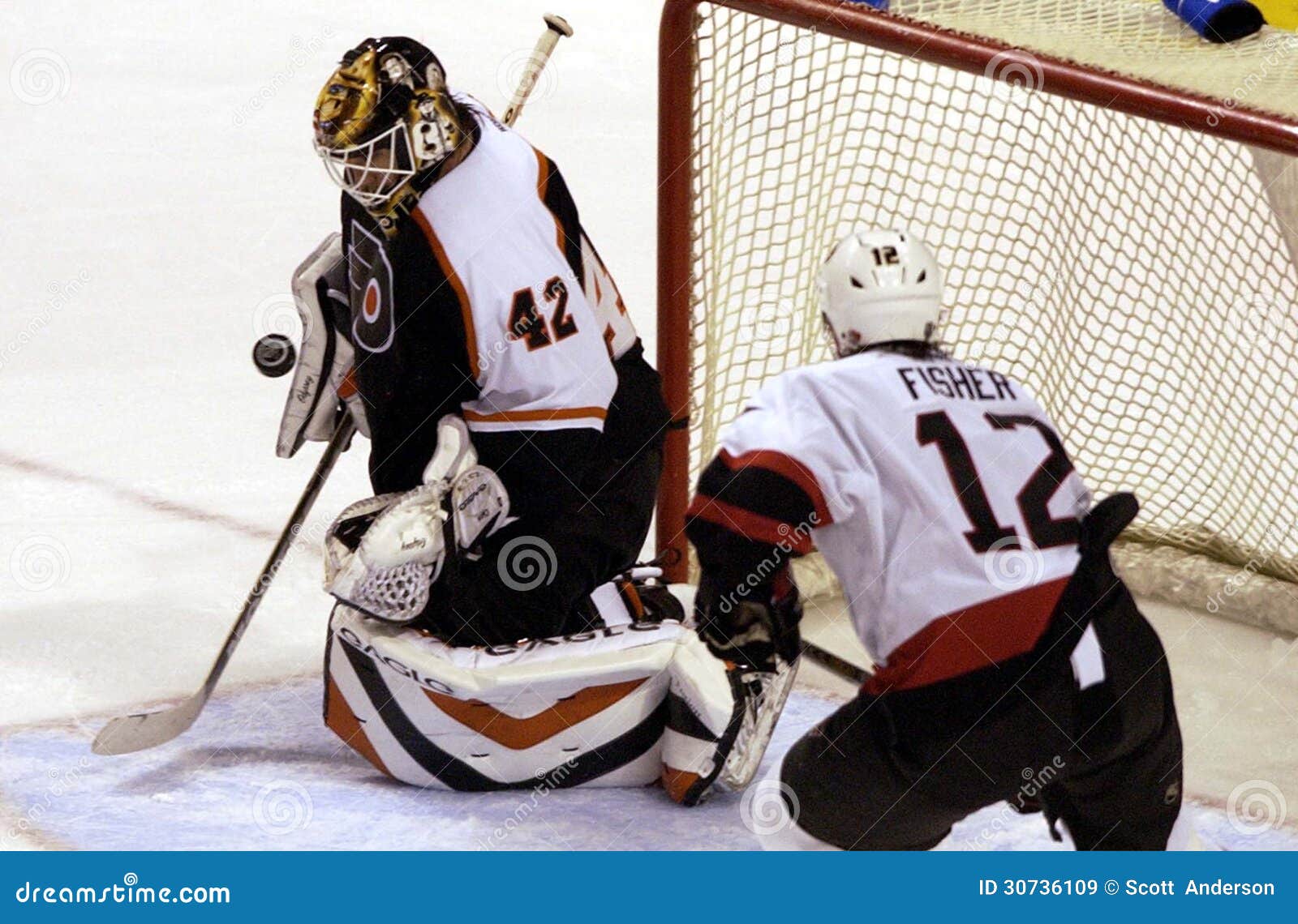 Esche Editorial Stock Image Image Of Esche Goalie Hockey