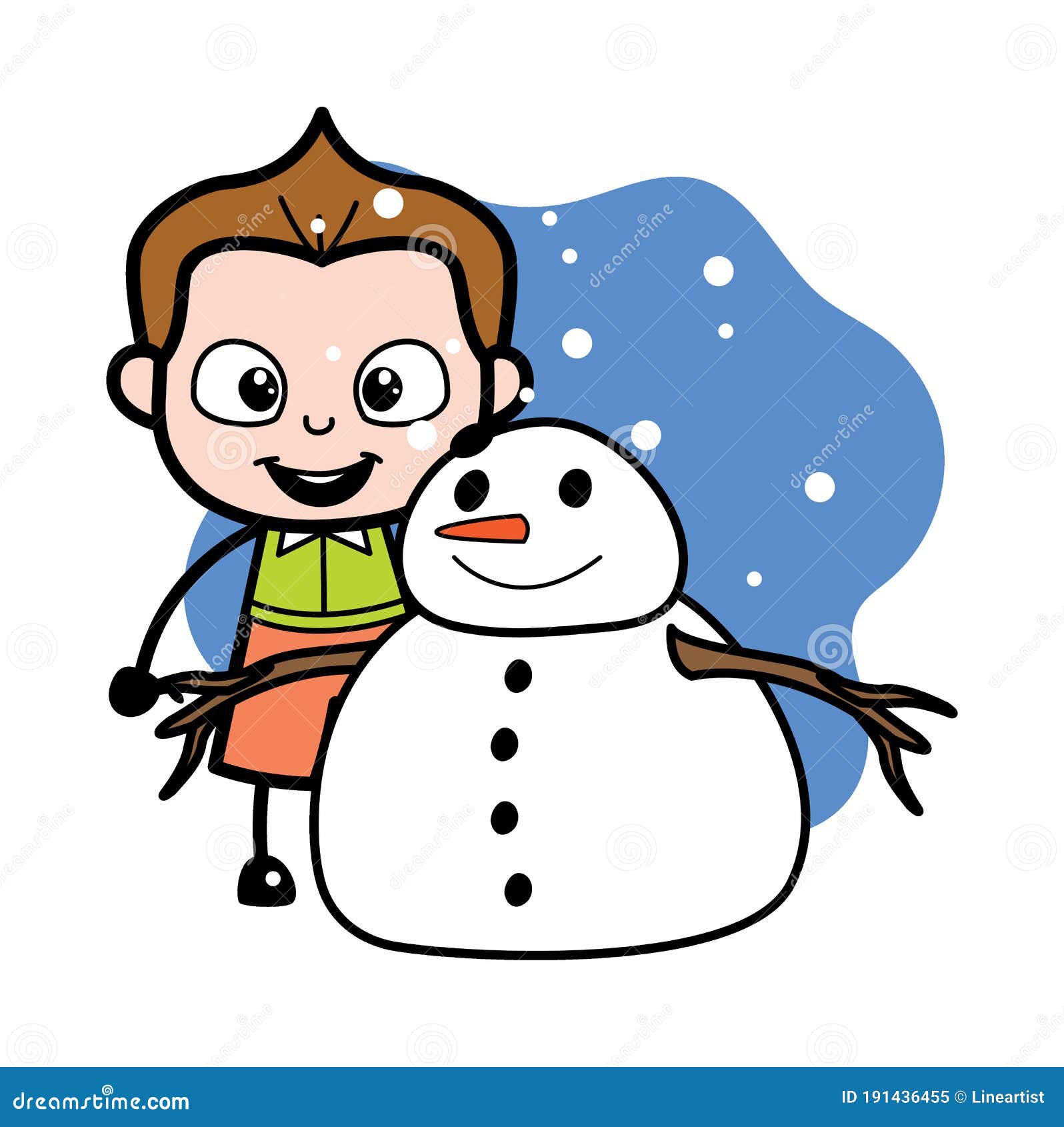 Escolar De Dibujos Animados Con Muñeco De Nieve Stock de ilustración - Ilustración de elemento, divertido: 191436455 Escolar De Dibujos Animados Con Muñeco De Nieve Stock de ilustración - Ilustración de elemento, divertido: 191436455
