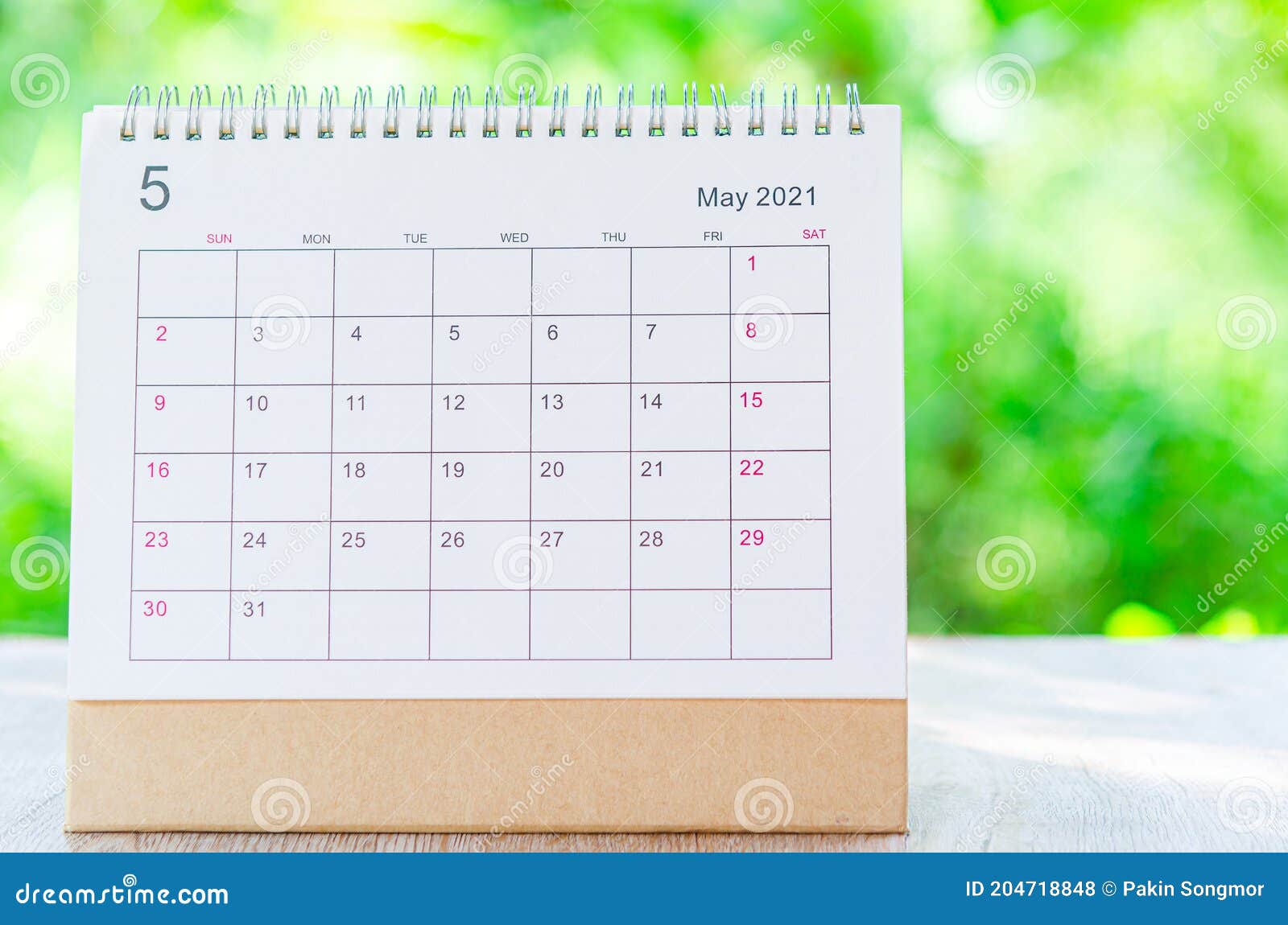 2021 año para organización y planificación Luoji 2020-2021 calendario mensual portátil Calendario de mesa para escritorio 