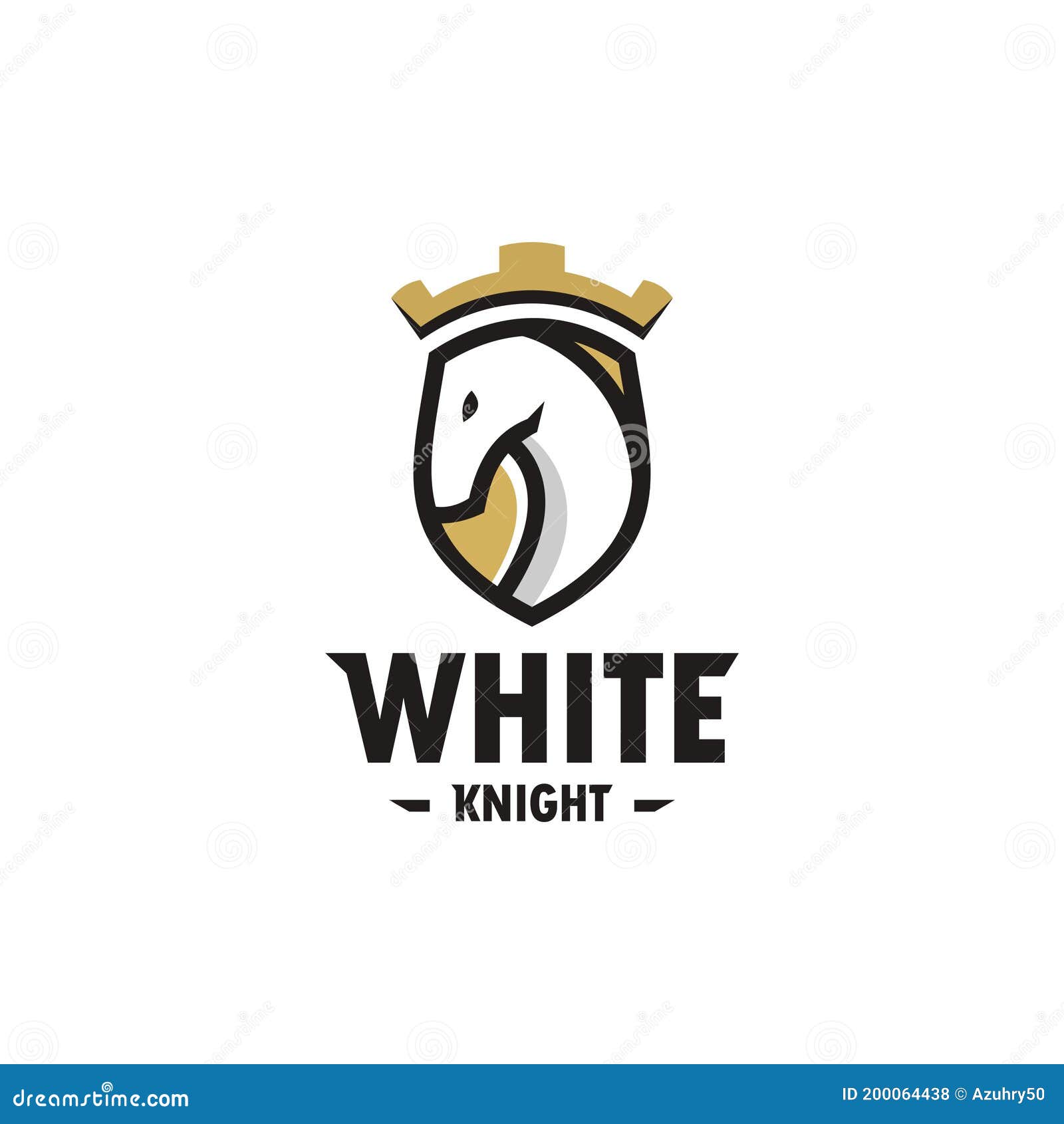 Ilustração vetorial do logotipo de jogos de cavalos