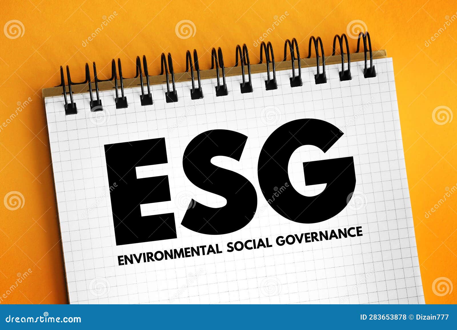 esg - environmental social governance acronym - evaluation of a firmâs collective consciousness for social and environmental