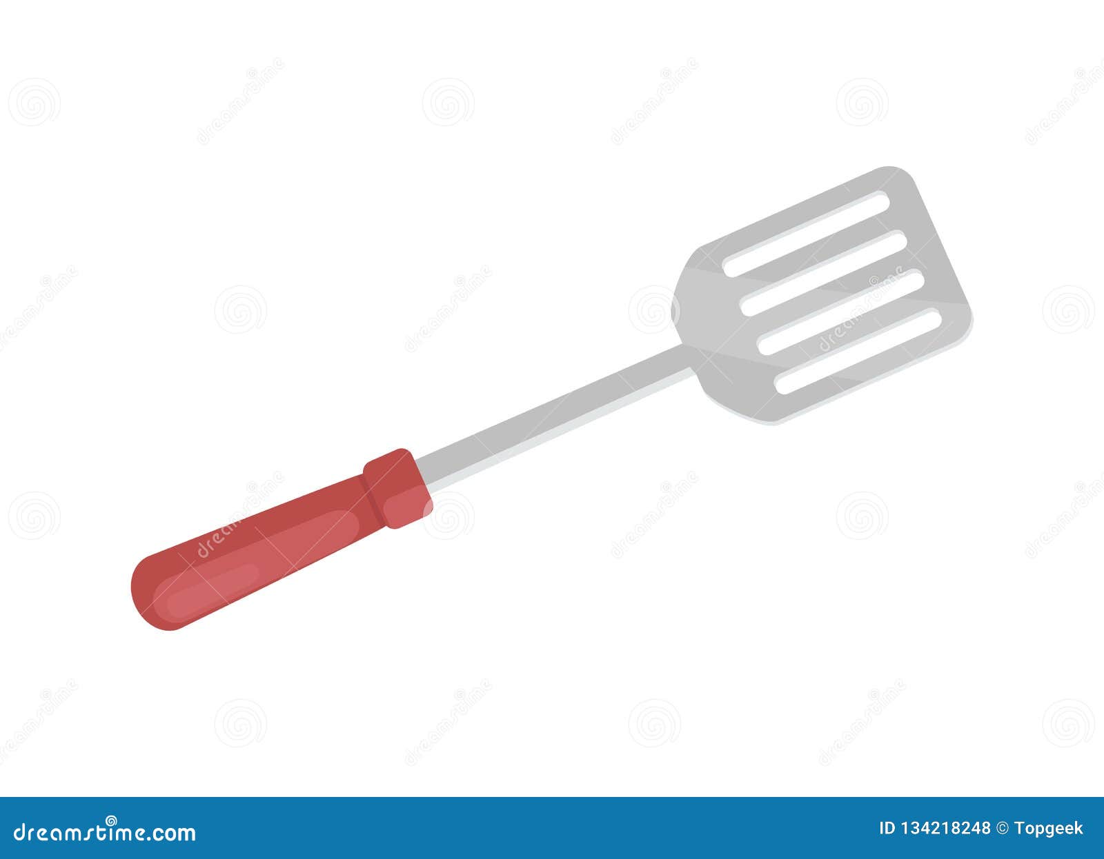 Espátula El Ejemplo Del Vector Del Primer De La Barbacoa Ilustración del Vector - Ilustración de primer, cocina: 134218248