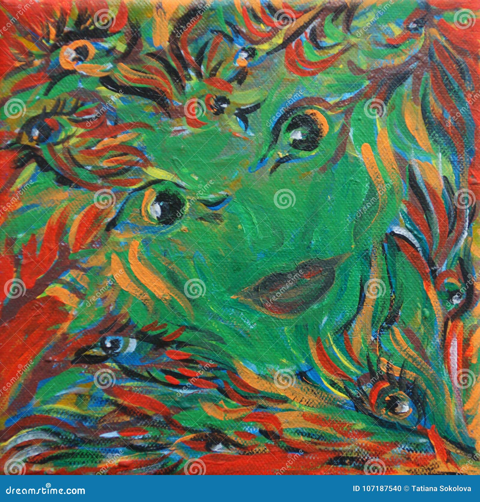 Espirito Da Floresta Ilustracao Do Vetor Ilustracao De Floresta 107187540