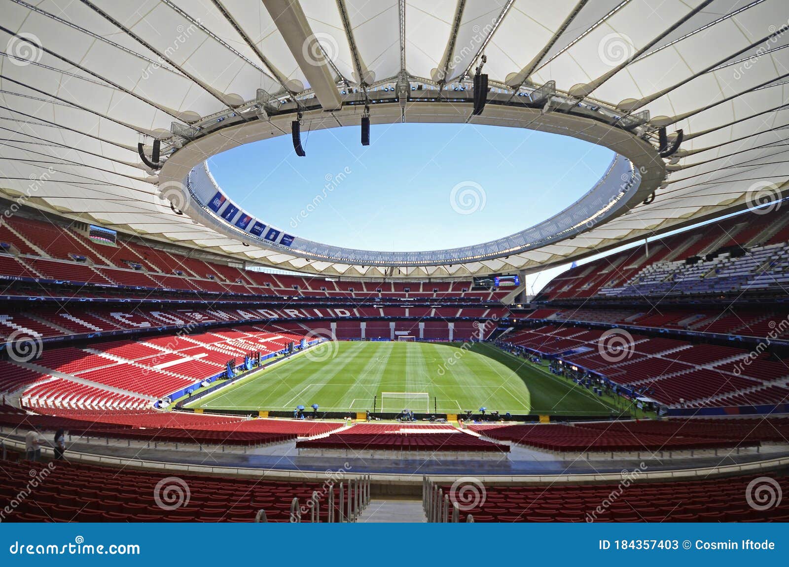 General View of Wanda Stadium Editorial Stock Photo - Image of session, metropolitano: