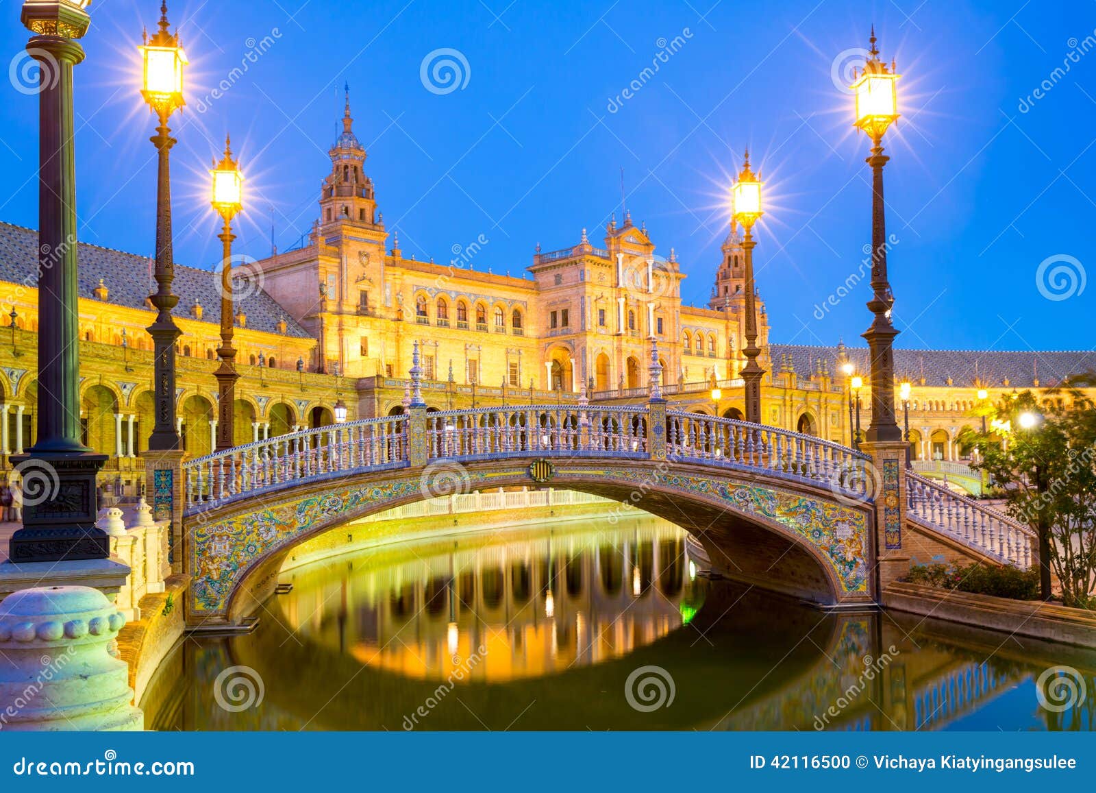 espana plaza sevilla spain