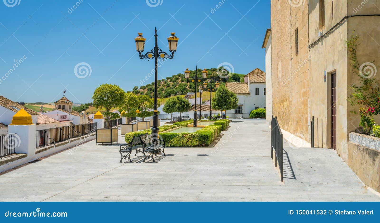 espera, beautiful village in the province of cadiz, andalusia, spain.