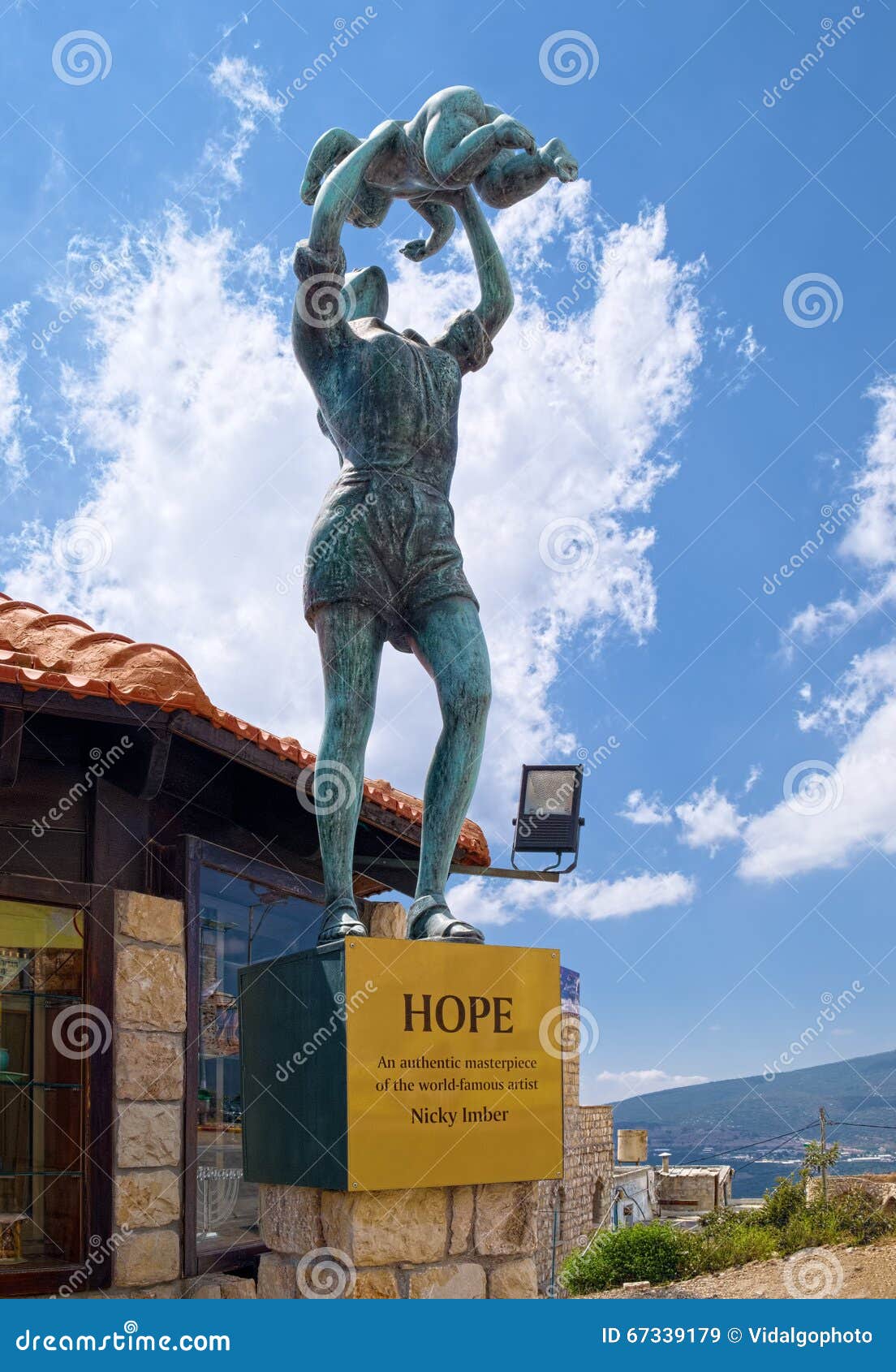 Esperanza, Estatua De Nicky Imber Imagen de archivo editorial Imagen