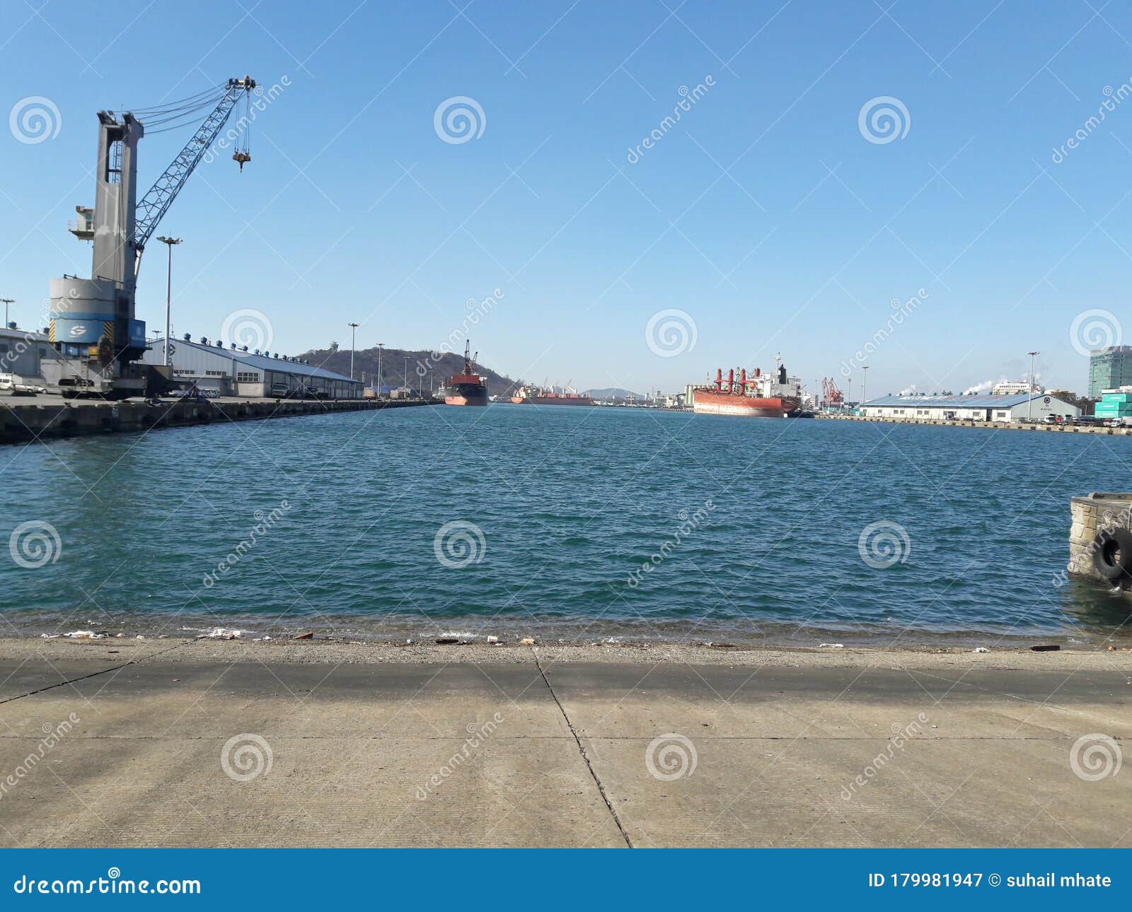 Esperanza port Australia stock image. Image of beach 179981947