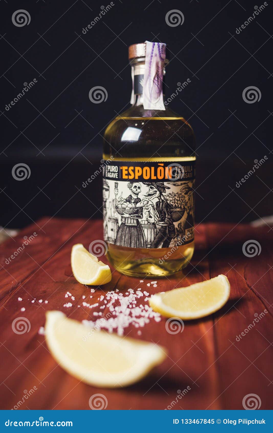 Espolon, is a Premium Class Tequila Editorial Image Image of brand