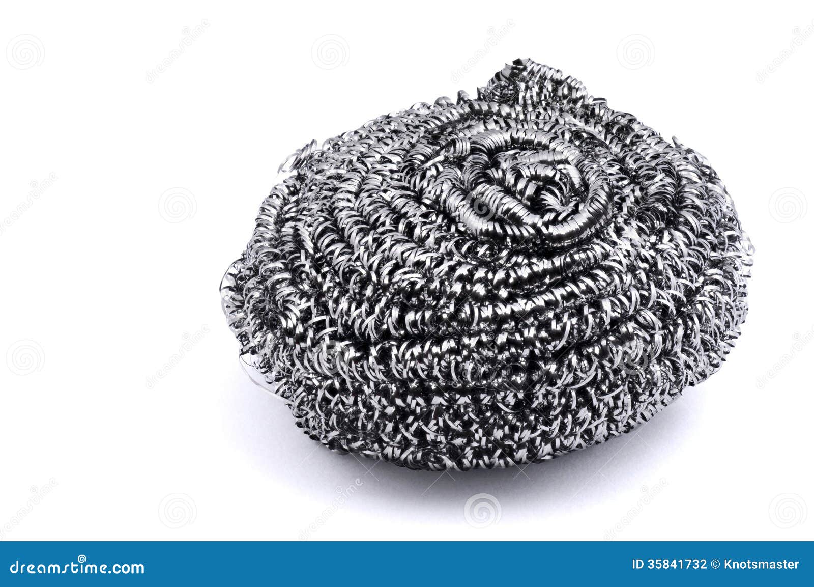 Esponja del metal foto de archivo. Imagen de higiene 35841732