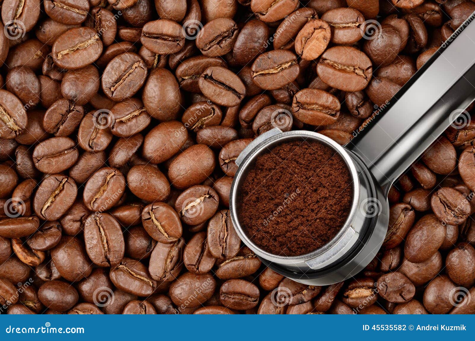 Espresso Coffee Machine Holder Stock Photo Image of equipment, holder