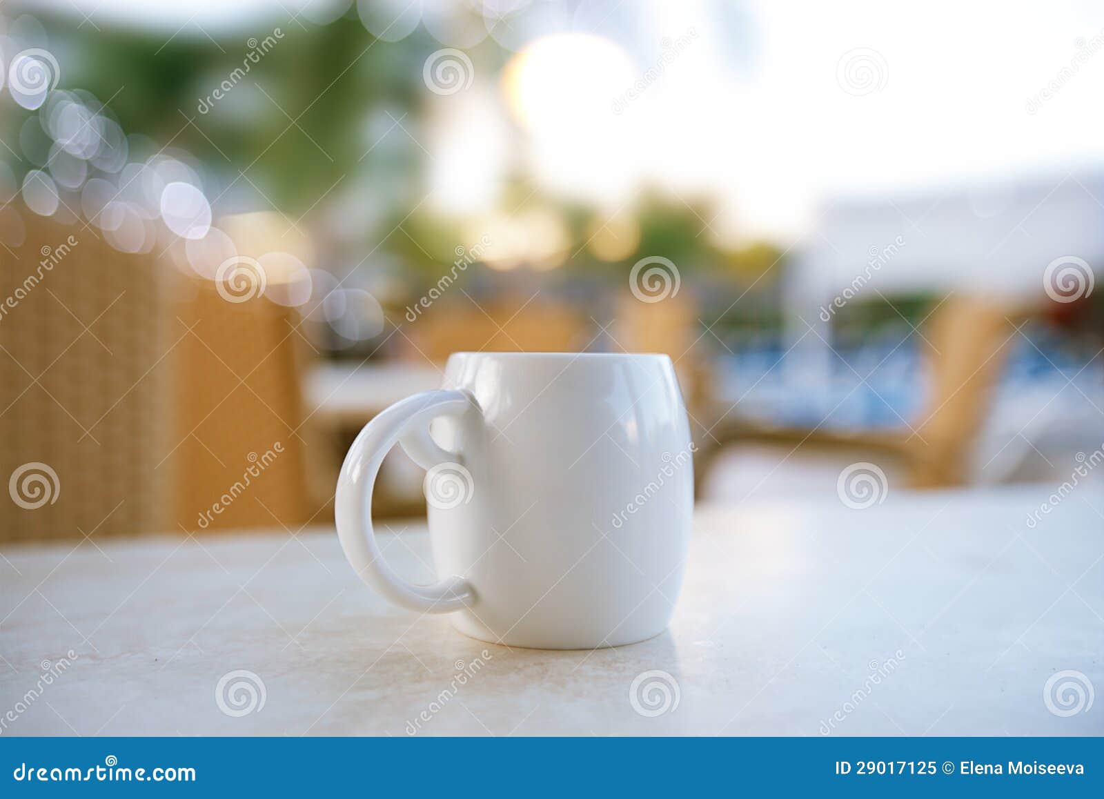 espresso coffee in white cup