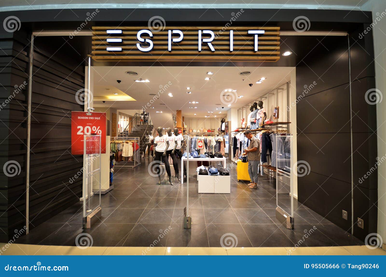 Esprit fashion store editorial photo. Image of sabah - 95505666
