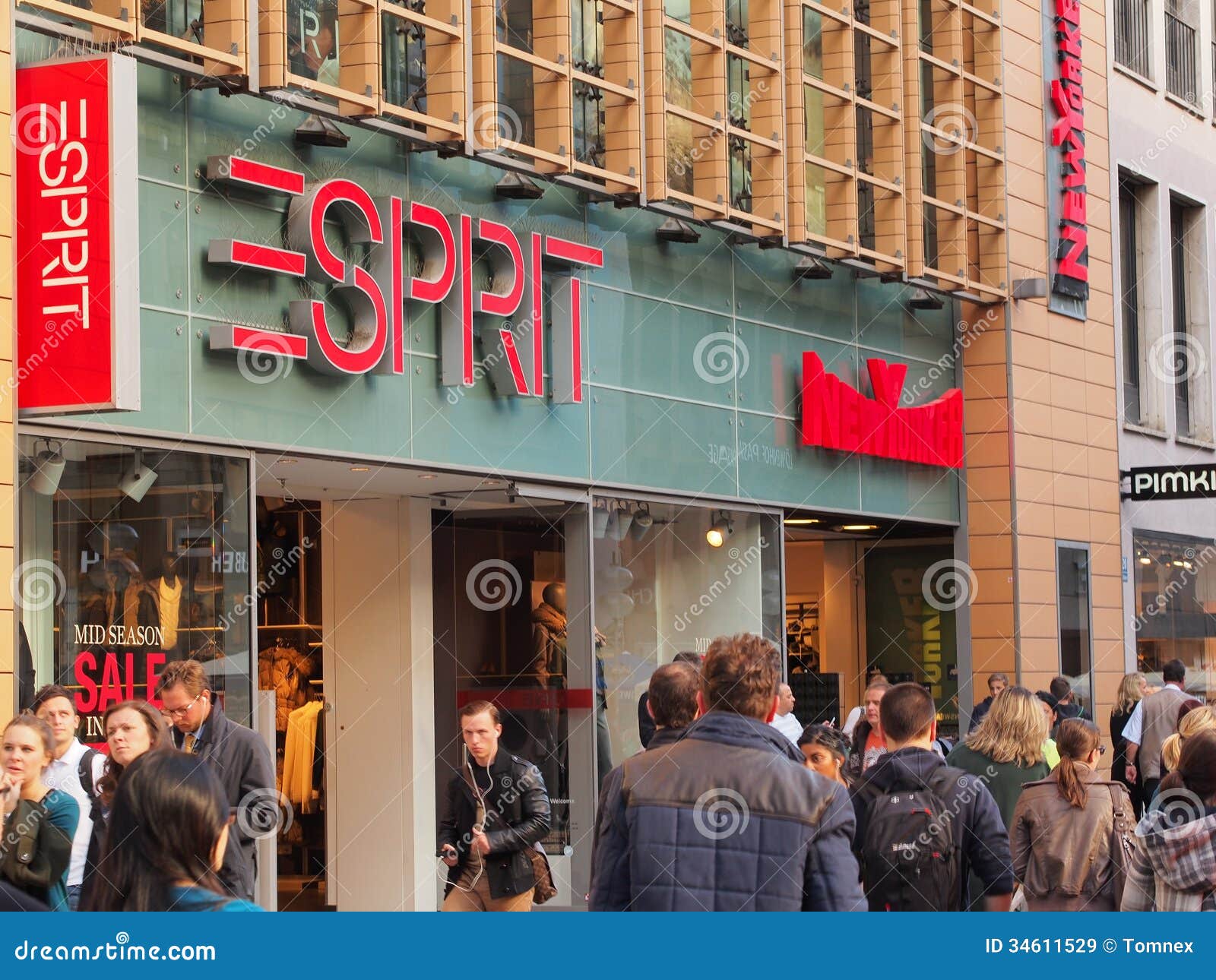 Esprit editorial stock image. Image of store, munich - 34611529