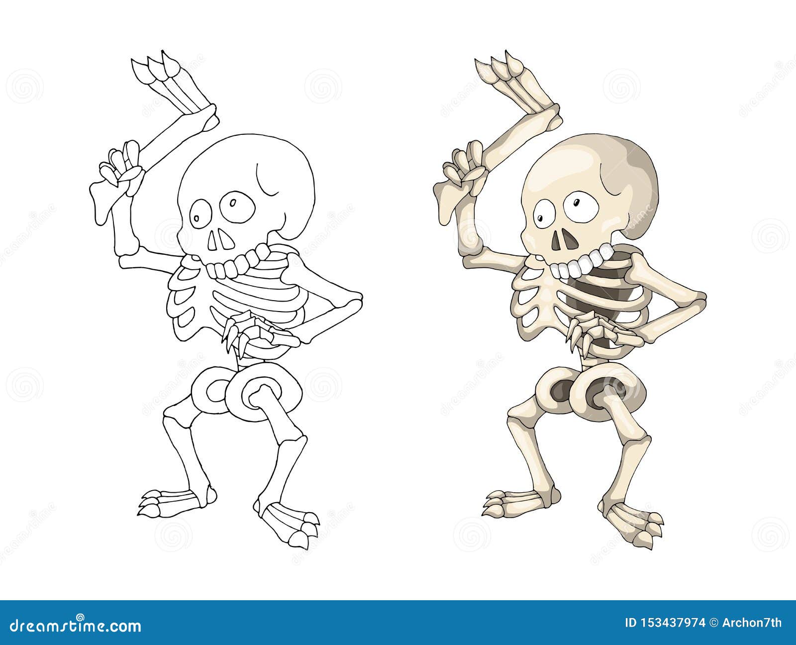 Esqueleto Humano Que Se Coloca Con La Pierna, Página Del Libro De Colorear Del Personaje De Dibujos Animados Ilustración del Vector - Ilustración de pierna, coloreado: 153437974 Esqueleto Humano Que Se Coloca Con La Pierna, Página Del Libro De Colorear Del Personaje De Dibujos Animados Ilustración del Vector - Ilustración de pierna, coloreado: 153437974