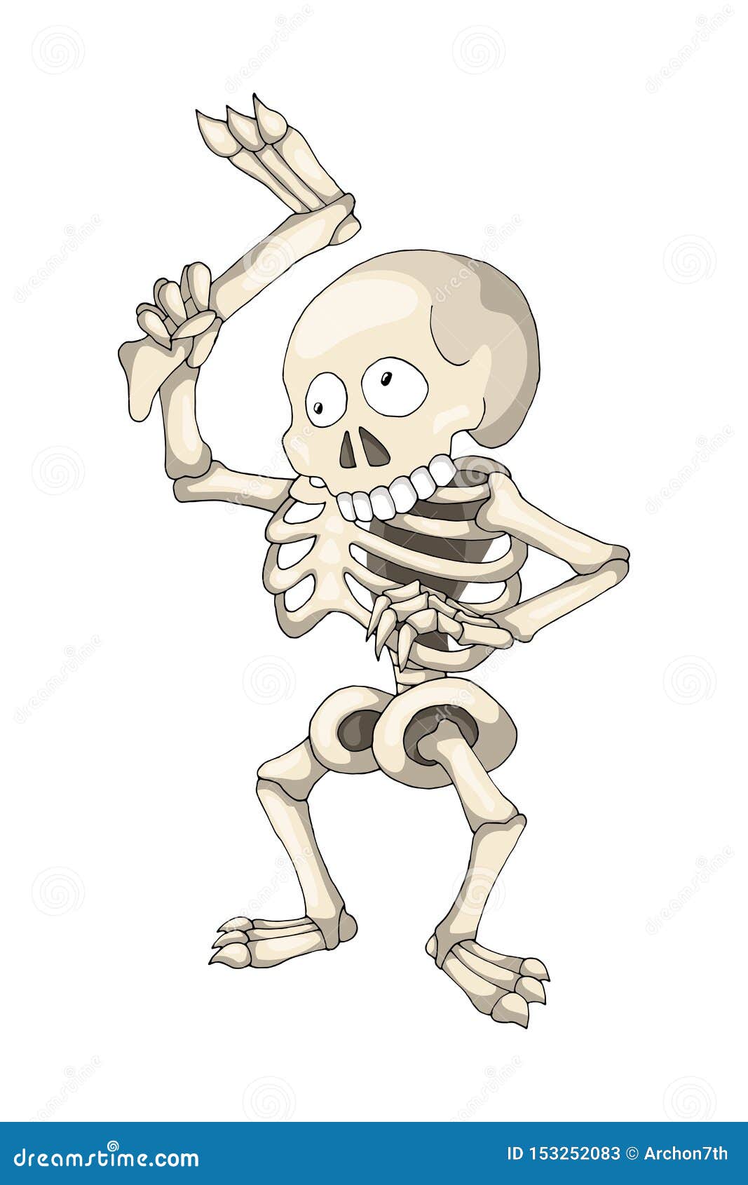 Esqueleto Humano Que Se Coloca Con La Pierna, Personaje De Dibujos Animados Ilustración del Vector - Ilustración de persona, halloween: 153252083 Esqueleto Humano Que Se Coloca Con La Pierna, Personaje De Dibujos Animados Ilustración del Vector - Ilustración de persona, halloween: 153252083