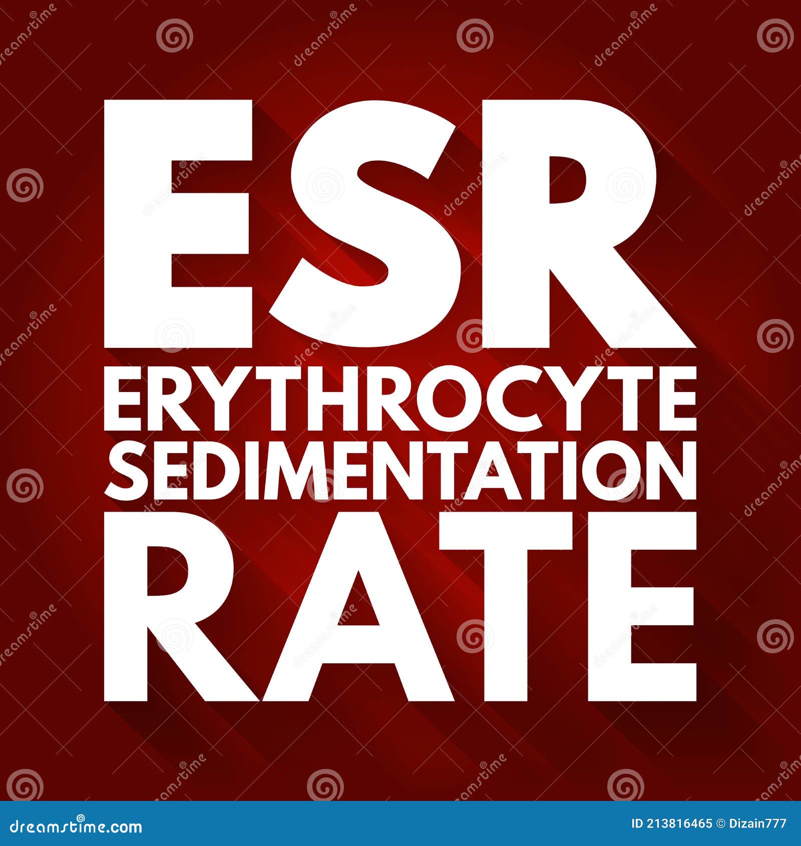 ESR (Erytrorocyte Sedimentation rate)