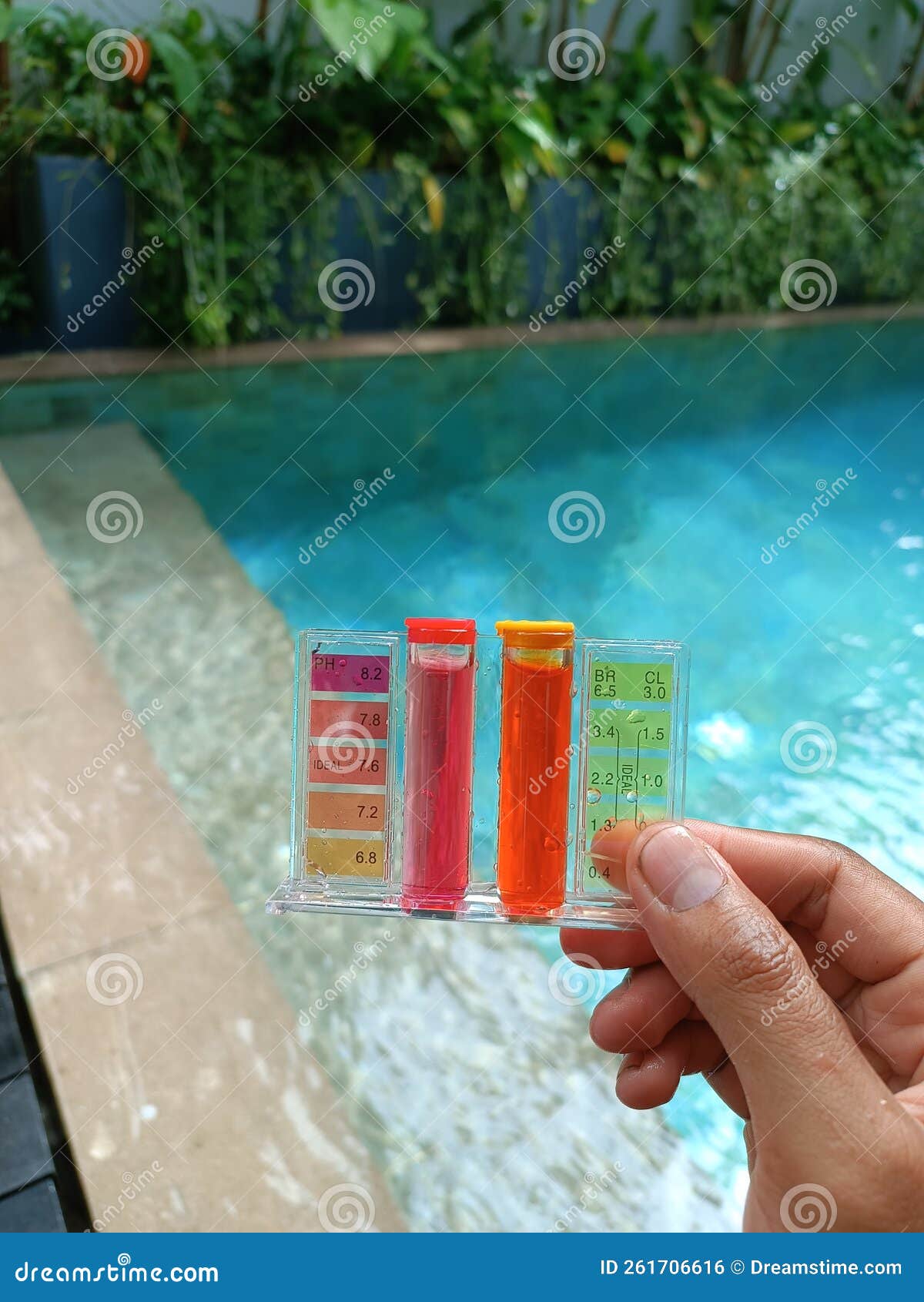 Bewinner Kit Testeur D'eau Portable Pour Piscine, Spa, Analyse électronique De La Qualité De L'eau