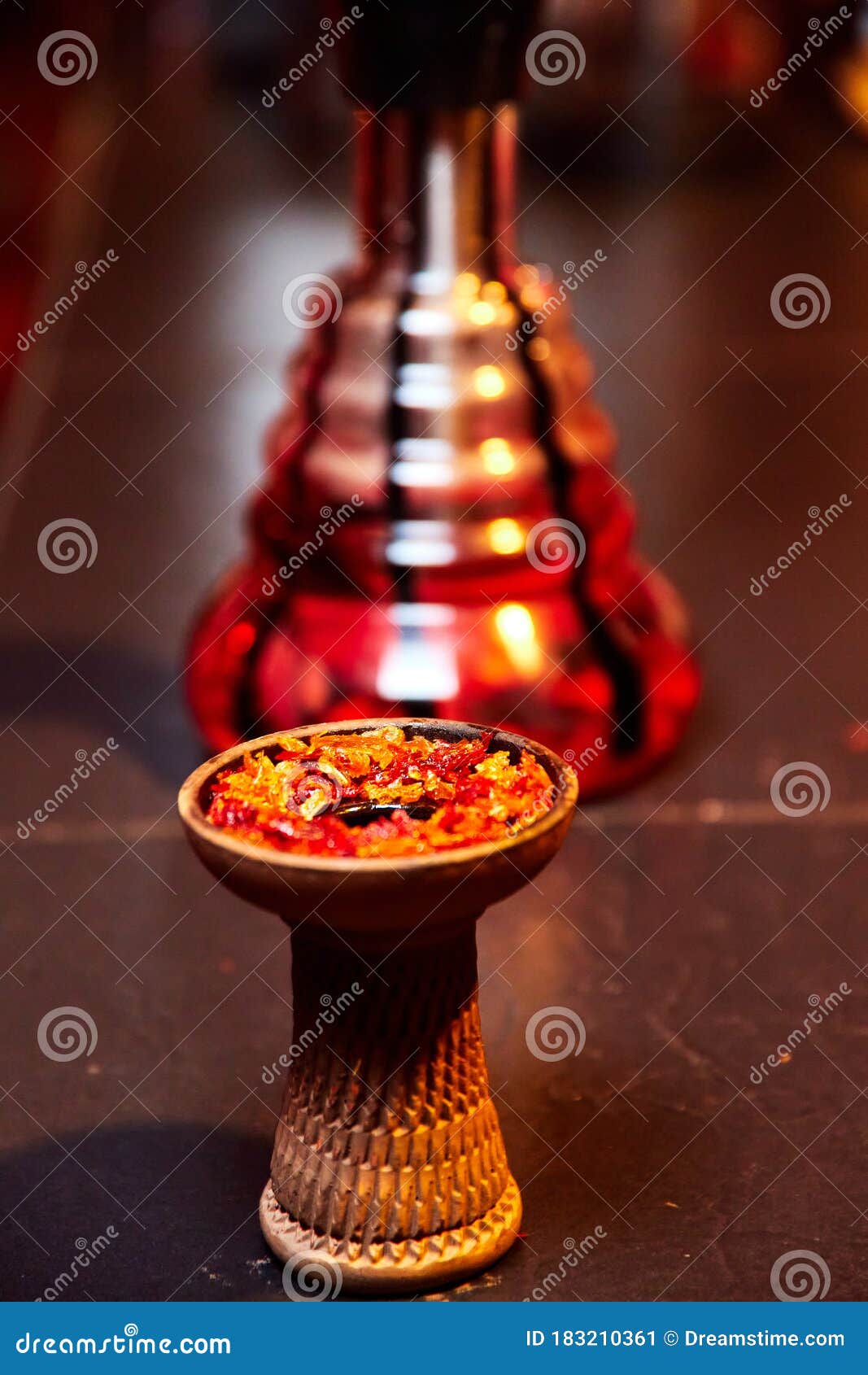 Essence for Smoking in a Hookah Stock Image Image of rest, golden
