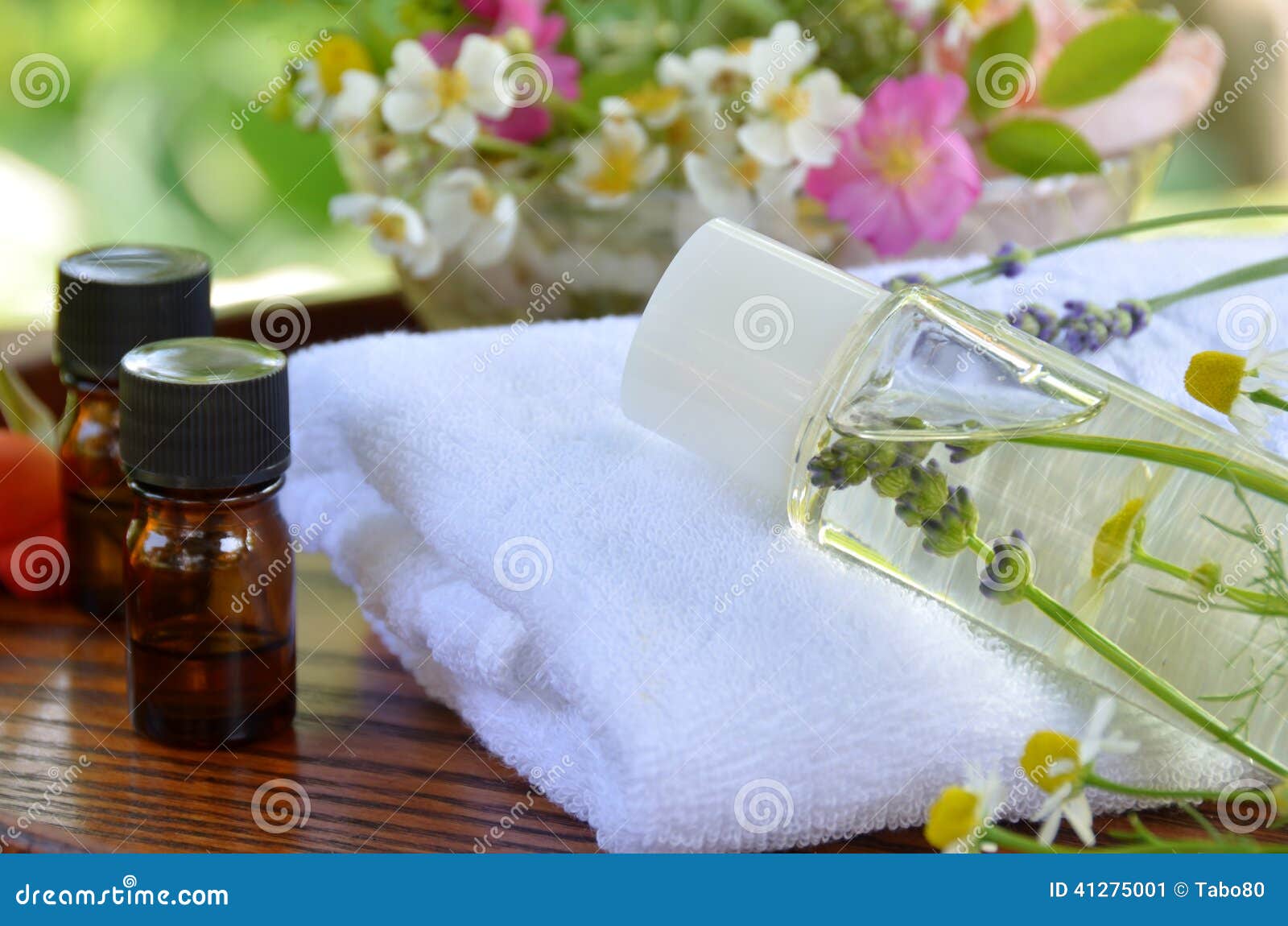 Essential Oils and Herbal Cosmetics Stock Image Image of fresh
