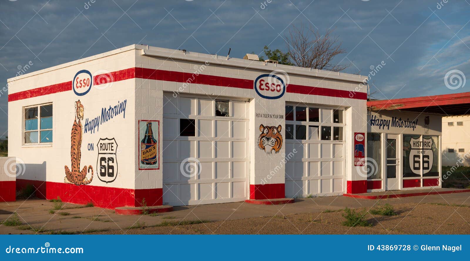 Esso Gas Station Editorial Stock Photo Image Of Landmark 43869728