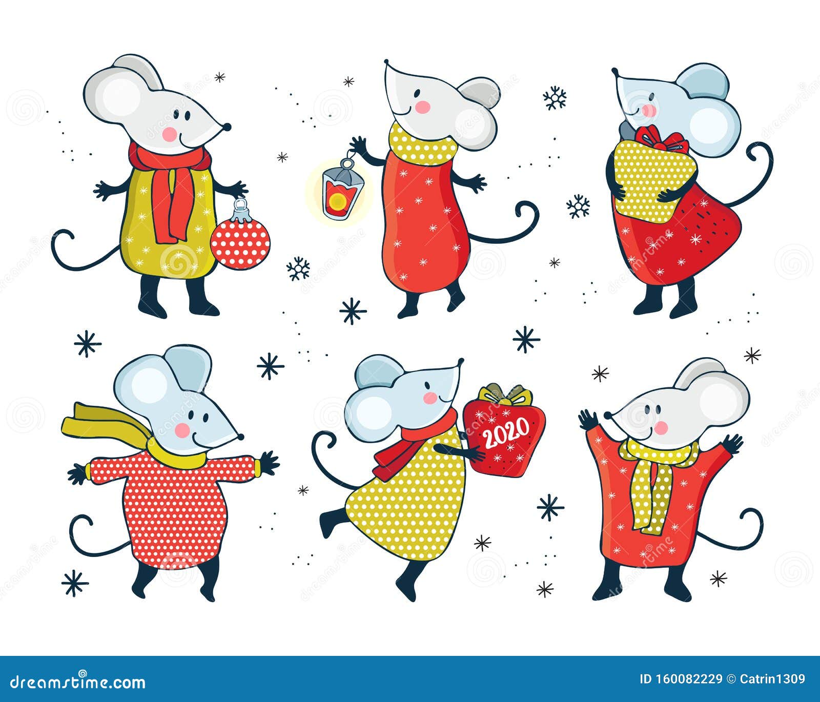 Establecer Un Ratón De Dibujos Animados Lindo En El Vector. Graciosos Y Felices Ratones De Año Nuevo. Ilustración Dibujada a Ma Stock de ilustración - Ilustración de saludo, postal: 160082229 Establecer Un Ratón De Dibujos Animados Lindo En El Vector. Graciosos Y Felices Ratones De Año Nuevo. Ilustración Dibujada a Ma Stock de ilustración - Ilustración de saludo, postal: 160082229