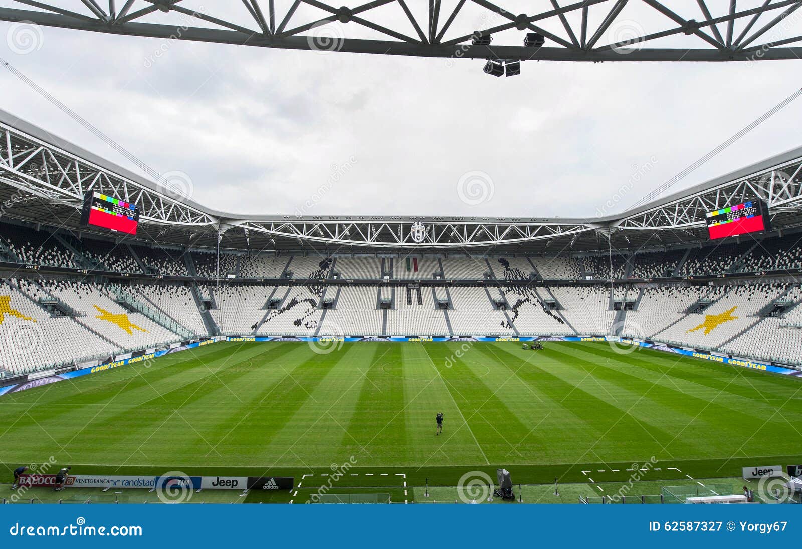 Estadio De Juventus Fotografía Editorial Imagen De Tribune