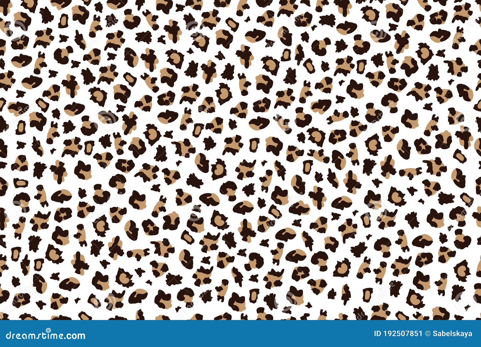 Estampado De Leopardo Blanco Sin Fisuras Con Manchas Marrones Y Negras  Exóticas De Piel De Animal Salvaje. Fondo De Pantalla De Es Ilustración del  Vector - Ilustración de safari, cubo: 192507851