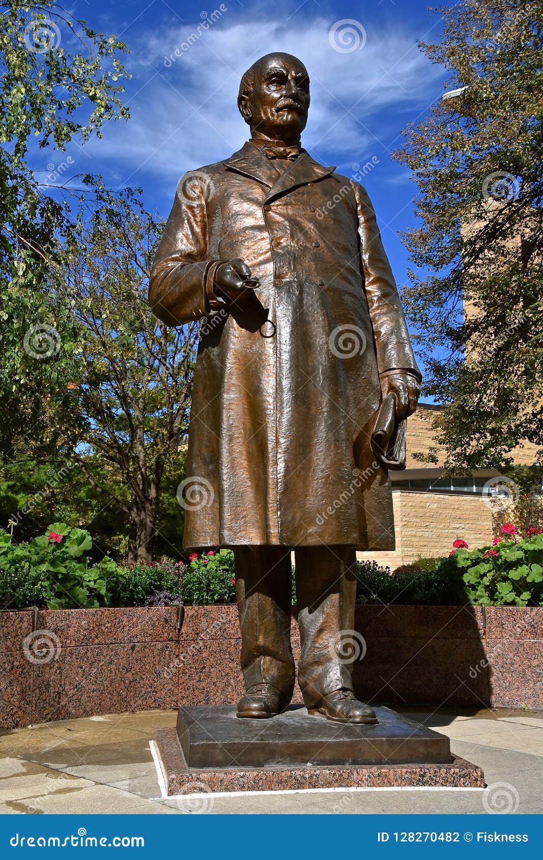 Estatua De William Worrall Mayo Fotografía editorial Imagen de