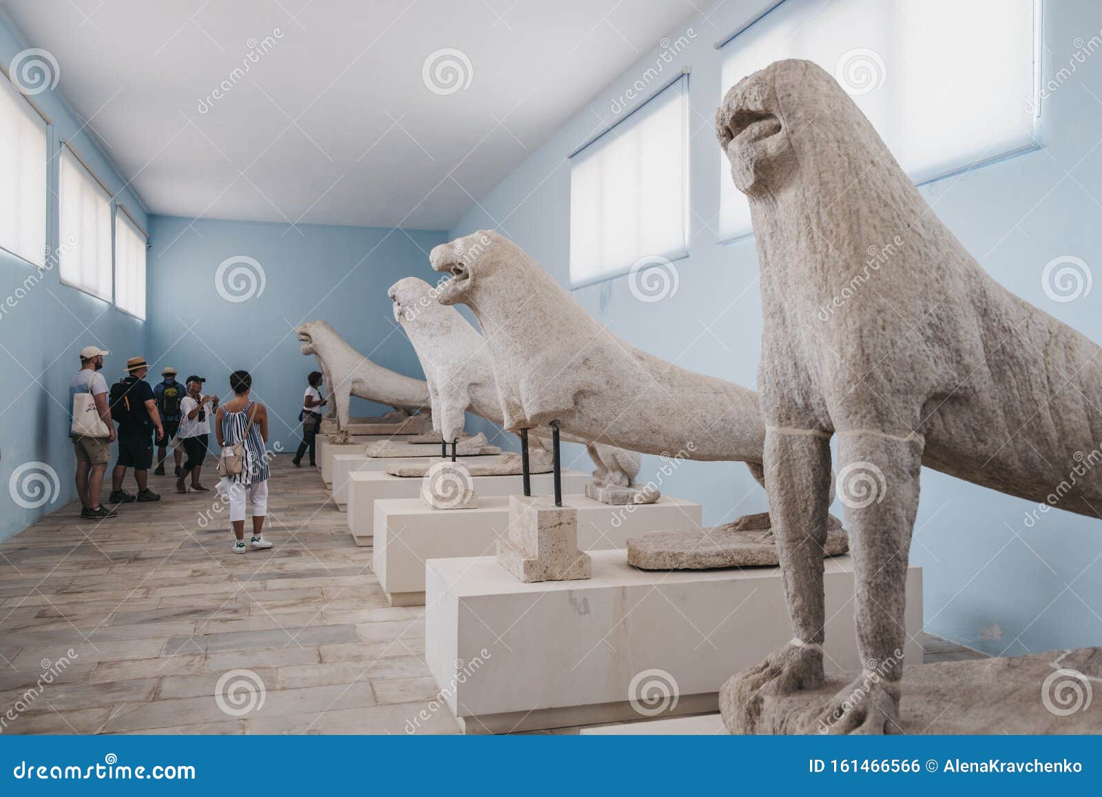 Estatuas De Los Leones Náxianos Originales En El Museo Arqueológico De  Delos, Grecia Foto editorial - Imagen de historia, grecia: 161466566