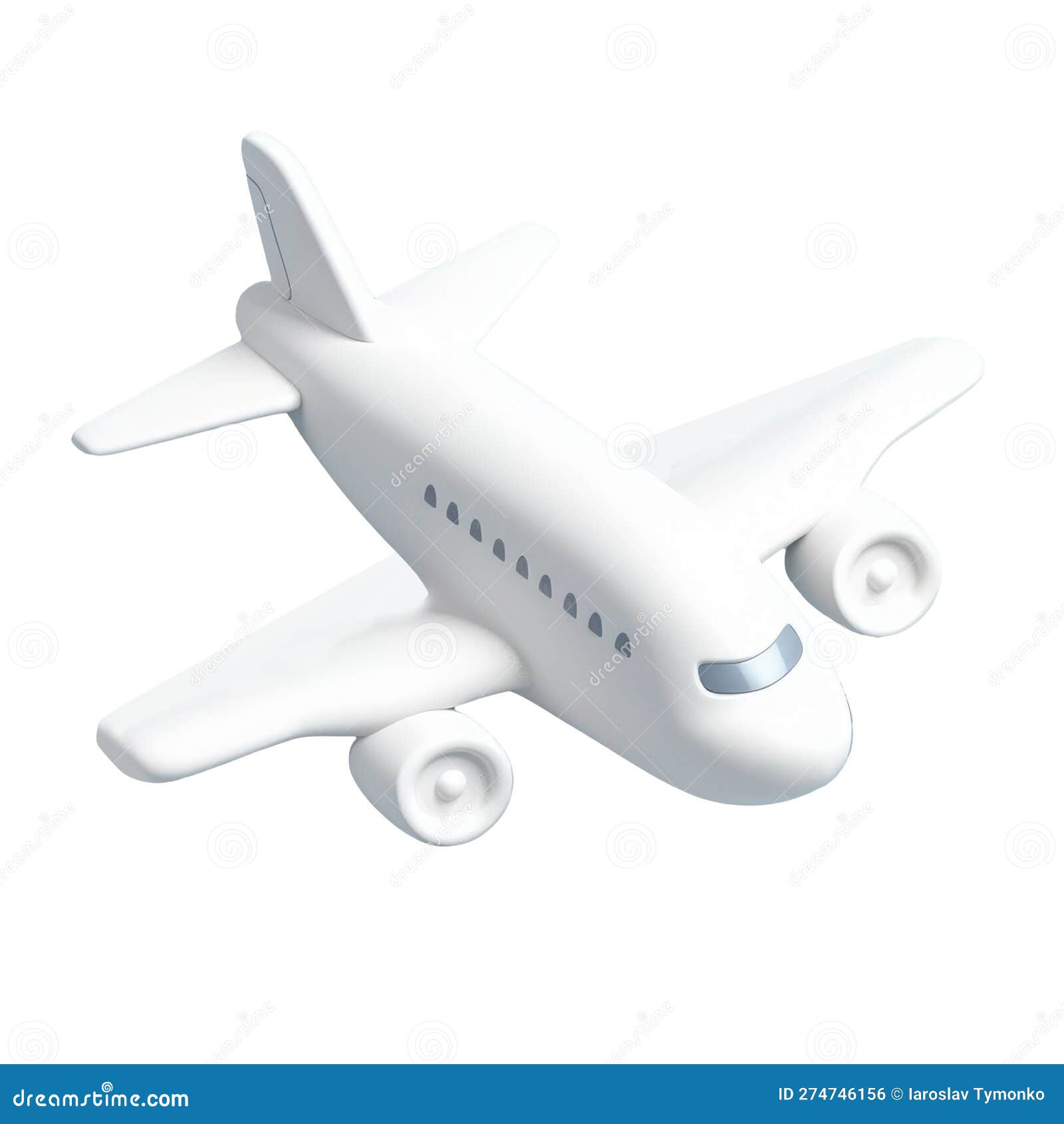 Estilo De Desenho Animado Do ícone 3d Do Avião Em Png De Fundo Transparente  Isolado. Ai Generativo Foto de Stock - Ilustração de projeto, vôo: 274746156