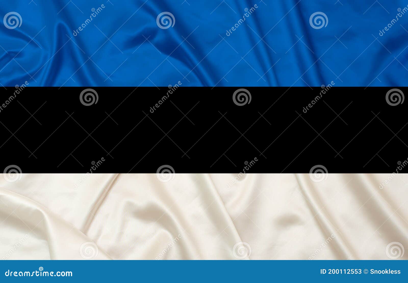 estonia silk flag