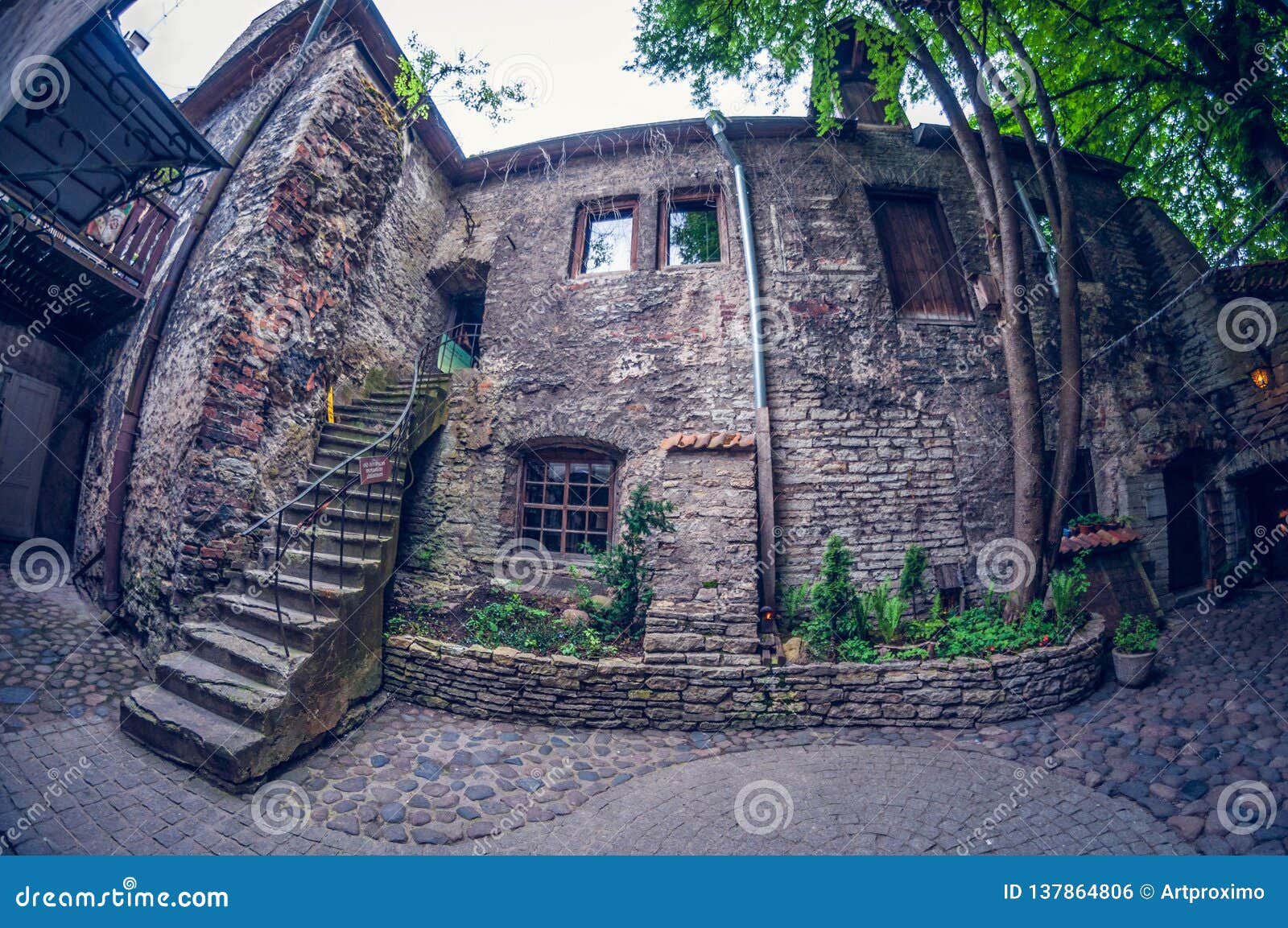 Download Estonia, Tallinn - May 17, 2016: Old Town Street ...