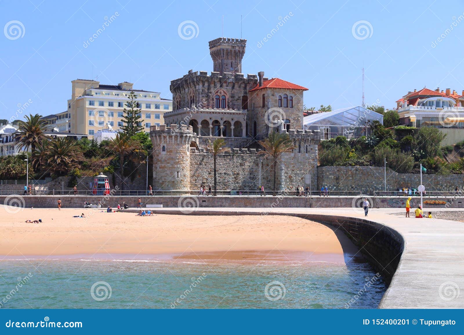 Estoril, Portugal stock afbeelding. Afbeelding bestaande ...